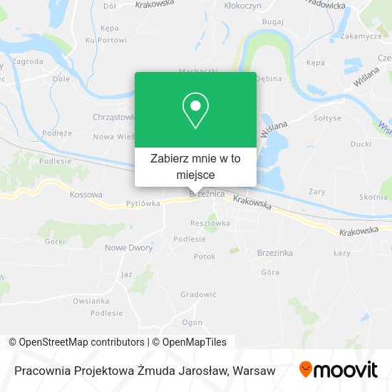 Mapa Pracownia Projektowa Żmuda Jarosław