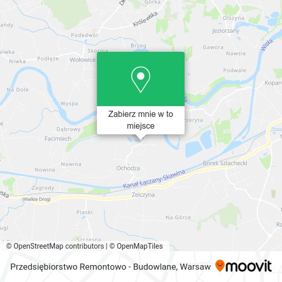 Mapa Przedsiębiorstwo Remontowo - Budowlane