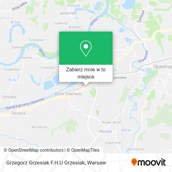 Mapa Grzegorz Grzesiak F.H.U Grzesiak