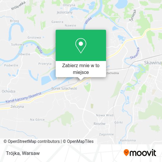 Mapa Trójka