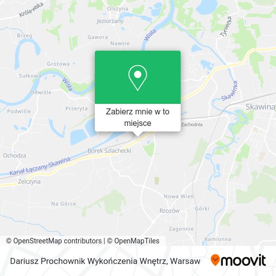 Mapa Dariusz Prochownik Wykończenia Wnętrz