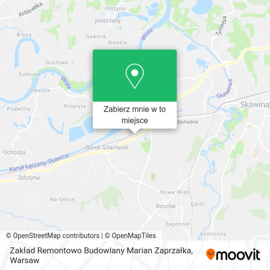 Mapa Zakład Remontowo Budowlany Marian Zaprzałka