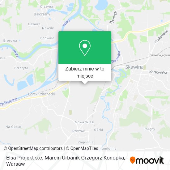Mapa Elsa Projekt s.c. Marcin Urbanik Grzegorz Konopka