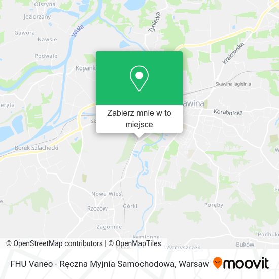 Mapa FHU Vaneo - Ręczna Myjnia Samochodowa