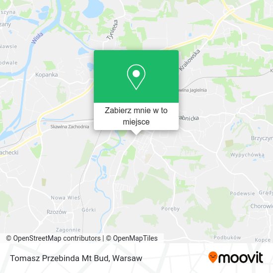 Mapa Tomasz Przebinda Mt Bud