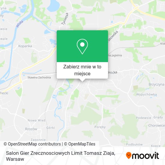 Mapa Salon Gier Zrecznosciowych Limit Tomasz Ziaja