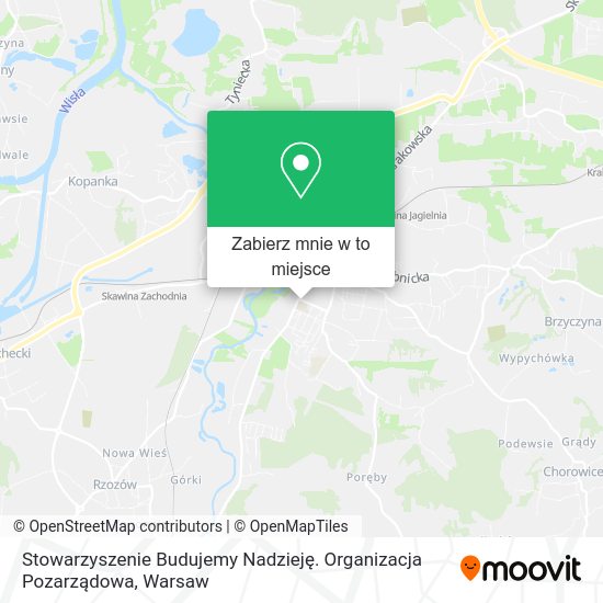 Mapa Stowarzyszenie Budujemy Nadzieję. Organizacja Pozarządowa