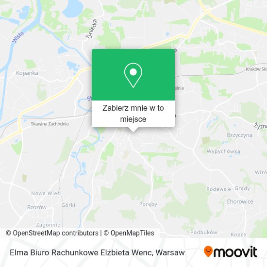 Mapa Elma Biuro Rachunkowe Elżbieta Wenc