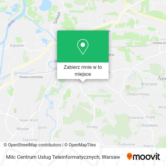 Mapa Milc Centrum Usług Teleinformatycznych