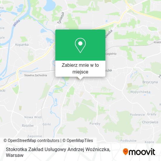 Mapa Stokrotka Zakład Usługowy Andrzej Woźniczka