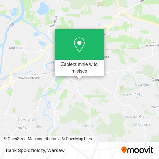 Mapa Bank Spółdzielczy