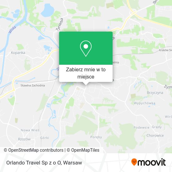 Mapa Orlando Travel Sp z o O