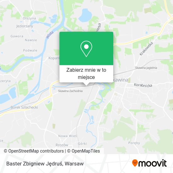 Mapa Baster Zbigniew Jędruś