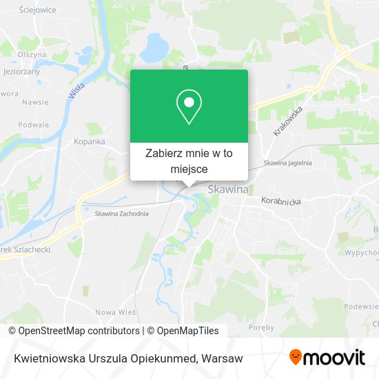 Mapa Kwietniowska Urszula Opiekunmed