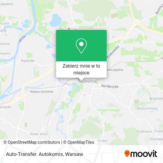 Mapa Auto-Transfer. Autokomis