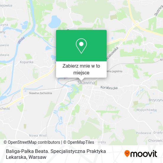 Mapa Baliga-Pałka Beata. Specjalistyczna Praktyka Lekarska