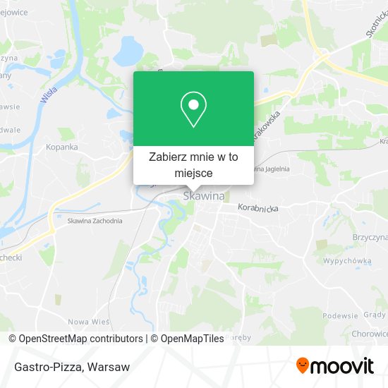 Mapa Gastro-Pizza