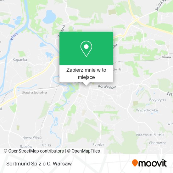 Mapa Sortmund Sp z o O