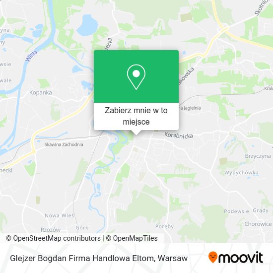 Mapa Glejzer Bogdan Firma Handlowa Eltom