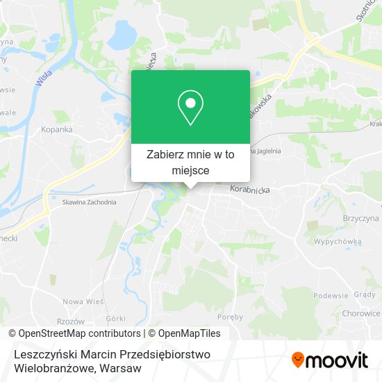 Mapa Leszczyński Marcin Przedsiębiorstwo Wielobranżowe