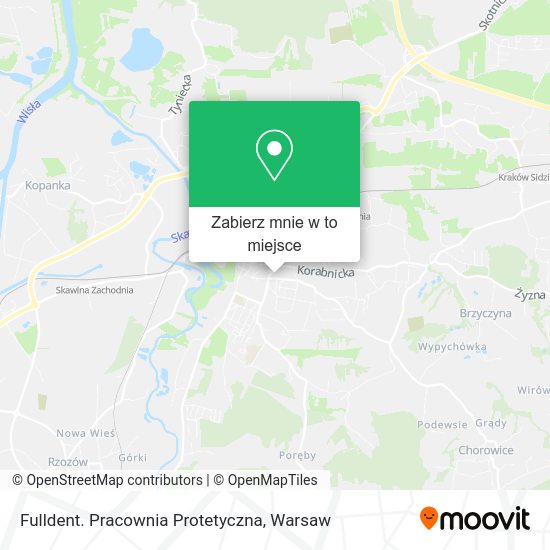 Mapa Fulldent. Pracownia Protetyczna