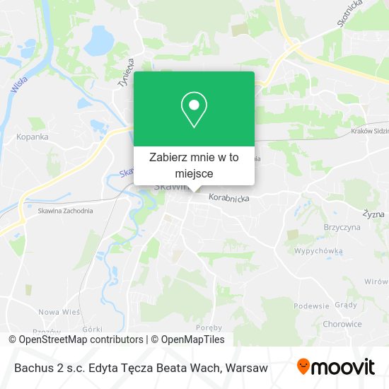 Mapa Bachus 2 s.c. Edyta Tęcza Beata Wach