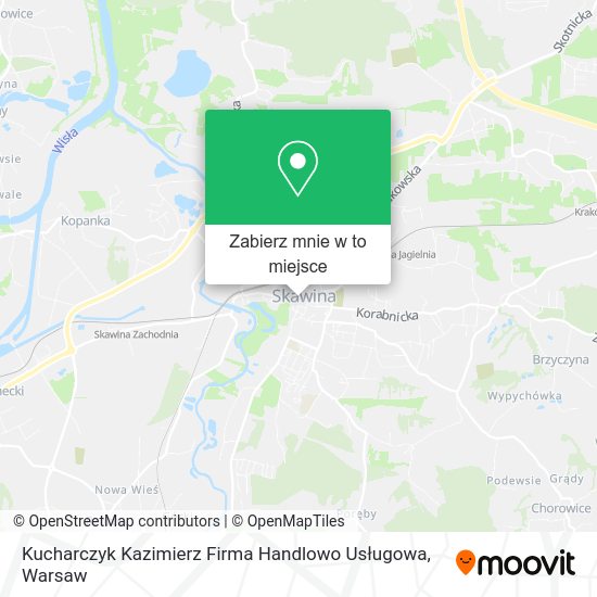 Mapa Kucharczyk Kazimierz Firma Handlowo Usługowa