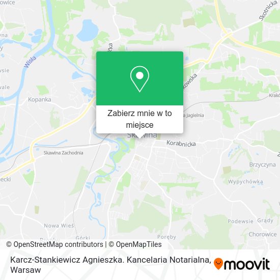 Mapa Karcz-Stankiewicz Agnieszka. Kancelaria Notarialna