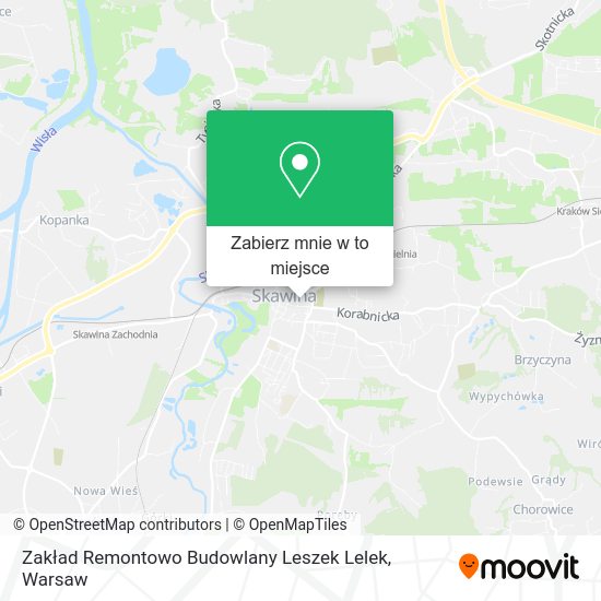 Mapa Zakład Remontowo Budowlany Leszek Lelek