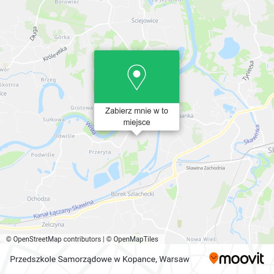 Mapa Przedszkole Samorządowe w Kopance