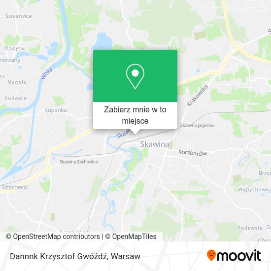 Mapa Dannnk Krzysztof Gwóźdź