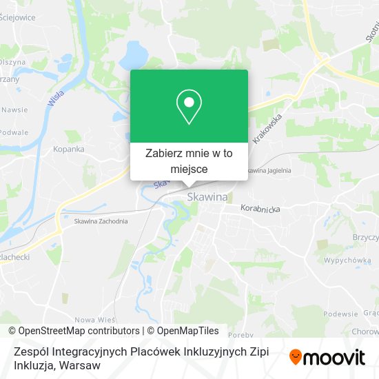 Mapa Zespól Integracyjnych Placówek Inkluzyjnych Zipi Inkluzja