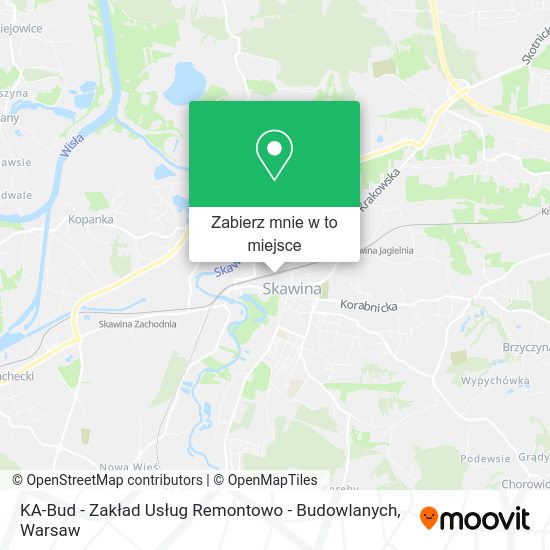 Mapa KA-Bud - Zakład Usług Remontowo - Budowlanych