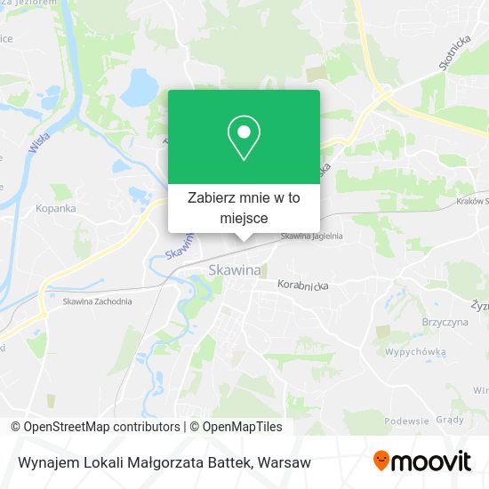 Mapa Wynajem Lokali Małgorzata Battek