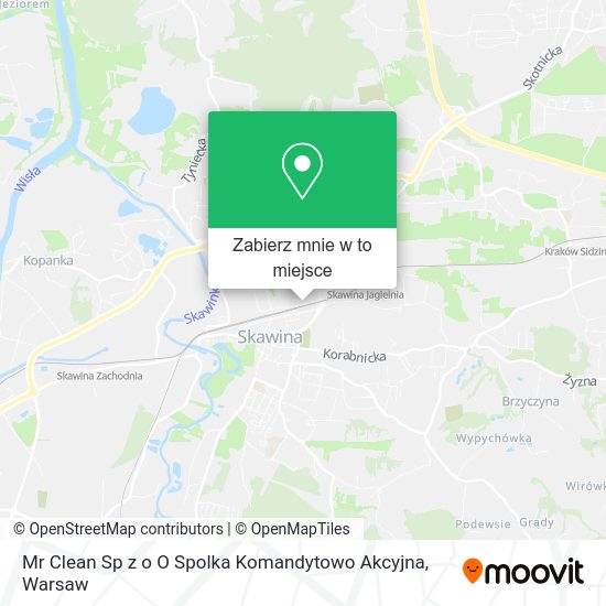 Mapa Mr Clean Sp z o O Spolka Komandytowo Akcyjna