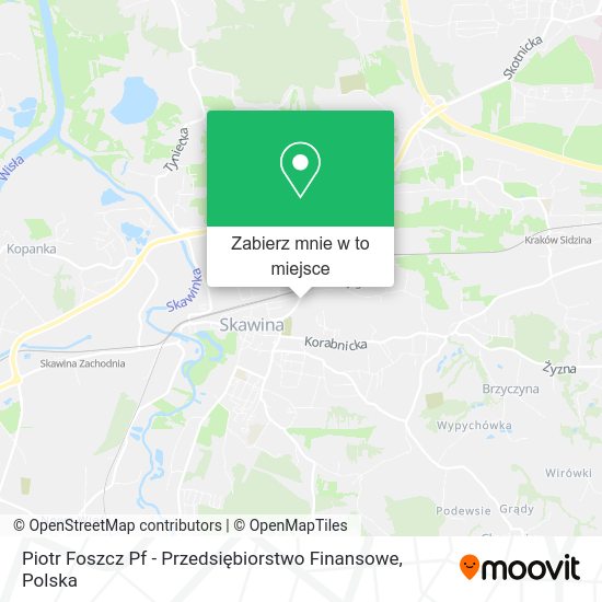 Mapa Piotr Foszcz Pf - Przedsiębiorstwo Finansowe