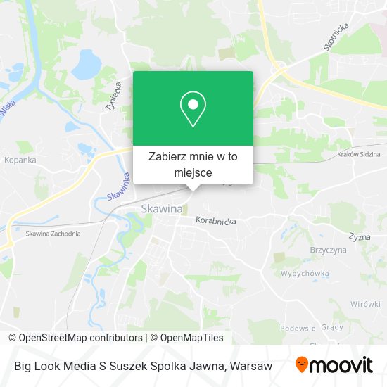 Mapa Big Look Media S Suszek Spolka Jawna