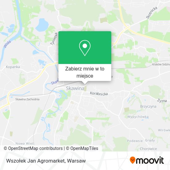 Mapa Wszołek Jan Agromarket