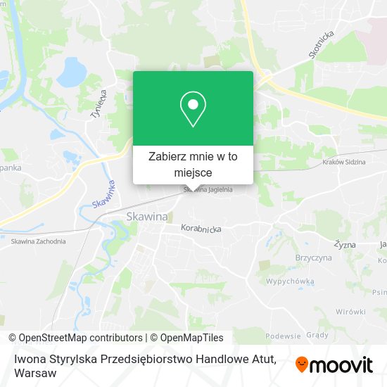 Mapa Iwona Styrylska Przedsiębiorstwo Handlowe Atut