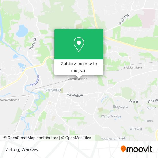 Mapa Zelpig