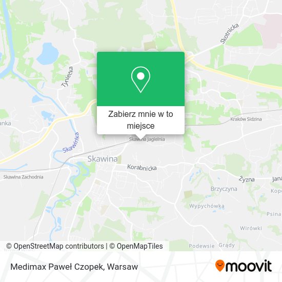 Mapa Medimax Paweł Czopek