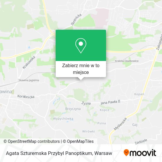 Mapa Agata Szturemska Przybyl Panoptikum