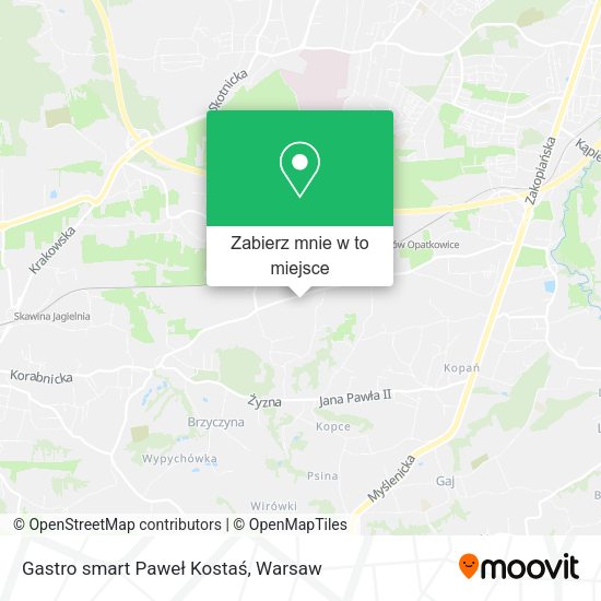 Mapa Gastro smart Paweł Kostaś