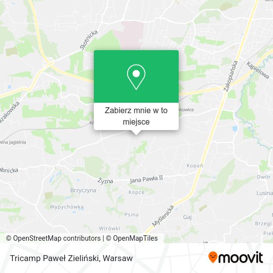 Mapa Tricamp Paweł Zieliński