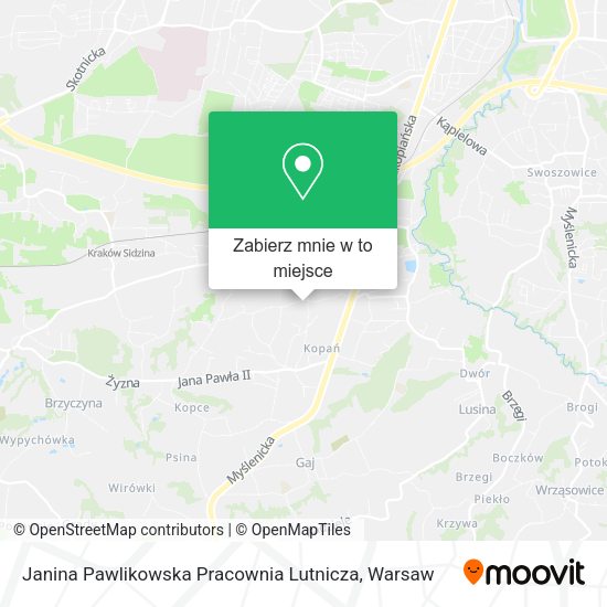 Mapa Janina Pawlikowska Pracownia Lutnicza