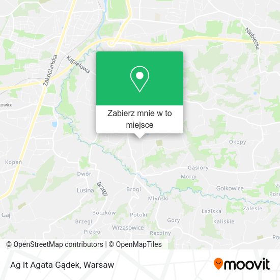 Mapa Ag It Agata Gądek