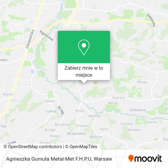 Mapa Agnieszka Gumuła Metal-Met F.H.P.U