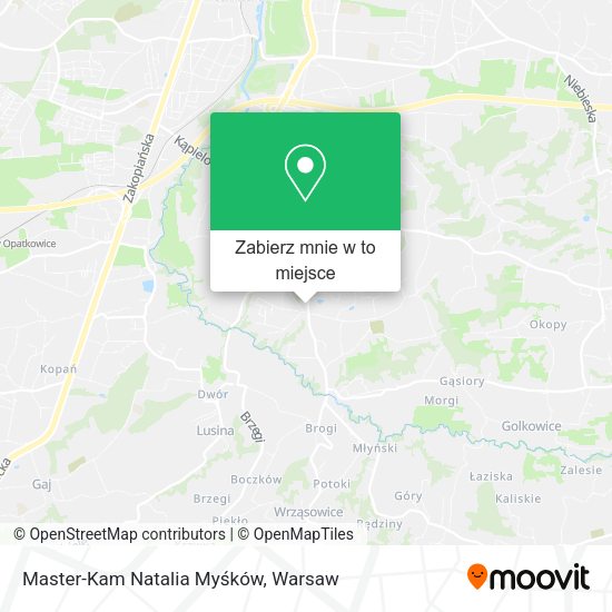 Mapa Master-Kam Natalia Myśków