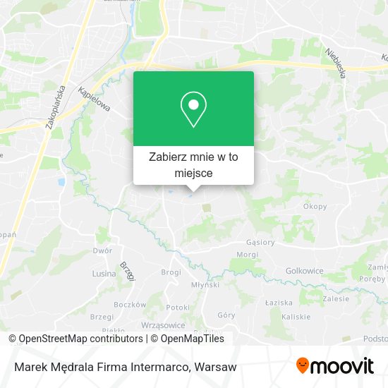 Mapa Marek Mędrala Firma Intermarco