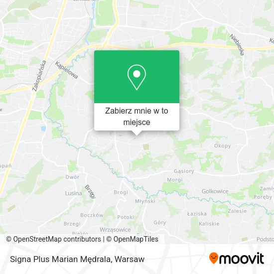 Mapa Signa Plus Marian Mędrala